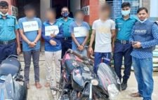 মহানগর পুলিশের অভিযানে ৪ মোটরসাইকেল চোর গ্রেফতার