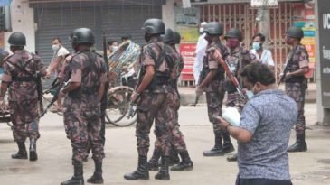 দেশজুড়ে ২০০ প্লাটুন বিজিবি মোতায়েন