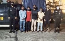 জালালাবাদ থেকে পাঁচ গাঁজা কারবারি আটক