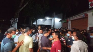 ইউএনওর ওপর ছাত্রলীগের হামলা, পাঁচজন গুলিবিদ্ধ