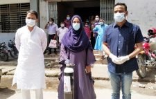 সিলেট মহানগরে ফ্রি অক্সিজেন পৌছে দিচ্ছেন যুবলীগ নেতারা