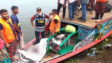 ব্রাহ্মণবাড়িয়ায় ট্রলারডুবি: অবশেষে মিলল শিশু নাশরা লাশ