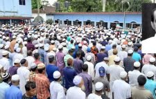 প্রবীণ বিএনপি নেতা নাজমুল ইসলামের জানাজা সম্পন্ন