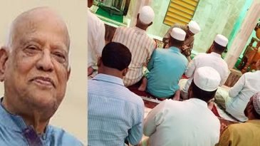 সাবেক অর্থমন্ত্রীর রোগমুক্তি কামনায় মহানগর ব্যবসায়ী ঐক্য কল্যাণ পরিষদের দোয়া 