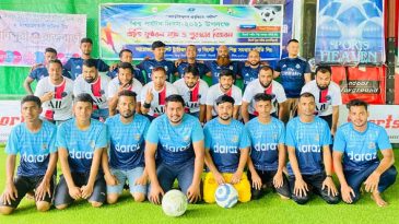 বিশ্ব পর্যটন দিবস উপলক্ষে প্রীতি ফুটবল ম্যাচ অনুষ্ঠিত