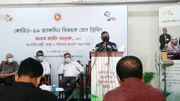 শিগগিরই স্কুল শিক্ষার্থীদের টিকা দেওয়া হবে: স্বাস্থ্যমন্ত্রী