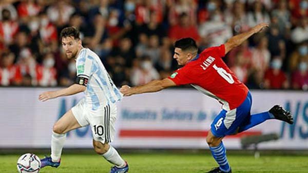 ঘরের মাঠে আর্জেন্টিনাকে রুখে দিলো প্যারাগুয়ে