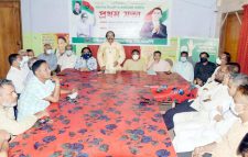 সিলেট মহানগর বিএনপির  আহ্বায়ক কমিটির প্রথম সভা অনুষ্ঠিত