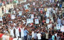 জঙ্গিবাদ, সাম্প্রদায়িকতা, অগ্নি সন্ত্রাসের প্রতিরোধে জেলা ও মহানগর ছাত্রলীগের বিক্ষোভ