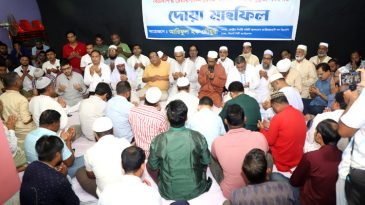 আরিফুল হক চৌধুরীর উদ্যোগে খালেদা জিয়ার সুস্থতা কামনায় দোয়া ও মিলাদ