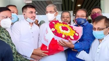 সিলেট এসে পৌঁছালেন মির্জা ফখরুল