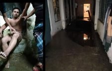 কলেজ ছাত্রাবাসের মেঝে দেবে আহত ৮