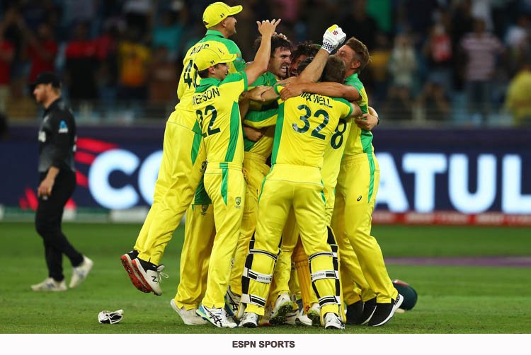 প্রথমবারের মতো টি-২০ বিশ্বকাপ শিরোপা জিতলো অষ্ট্রেলিয়া