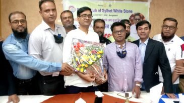 সাংবাদিক ছামির মাহমুদকে রোটারি ক্লাব অব সিলেট হোয়াইট স্টোনের সংবর্ধনা