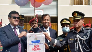 সিলেটে ফায়ার সার্ভিস ও সিভিল ডিফেন্স সপ্তাহ ২০২১ এর উদ্বোধন