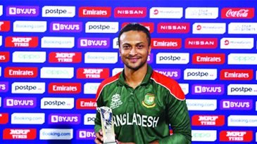 বর্ষসেরা ওডিআই ক্রিকেটারের মনোনয়ন পেলেন সাকিব