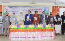 ময়নুল হক চৌধুরীর ’ হযরত শাহজালাল (র.) পূণ্যভূমি সিলেট ‘ গ্রন্থের মোড়ক উন্মোচন