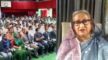 প্রবাসীদের আত্মবিশ্বাসী হওয়ার ডাক প্রধানমন্ত্রীর