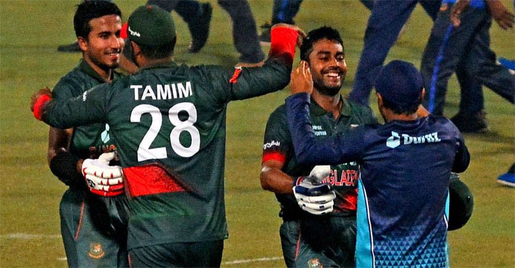 টাইগারদের অবিশ্বাস্য জয়