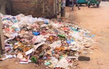 শমশেরনগরে অল্প বৃষ্টিতে জলাবদ্ধতায় জনদূর্ভোগ