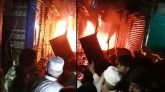 সিলেট হকার্স মার্কেটে আগুন