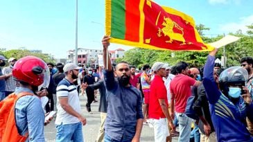 শ্রীলঙ্কায় আবারও জরুরী অবস্থা জারি