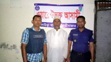  বিশেষ অভিযানে কুলাউড়ায় সাজা প্রাপ্ত আসামী গ্রেফতার
