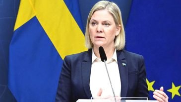 ন্যাটোর সদস্যপদের আনুষ্ঠানিকভাবে আবেদনের সিদ্ধান্ত সুইডেন সরকারের