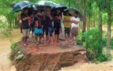 কুলাউড়ায় ফানাই নদীর বাঁধ বেঙে প্লাবিত সাত গ্রাম