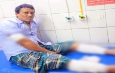 কুলাউড়ায় সন্ত্রাসী হামলায় আহত হাসপাতালের হিসাব রক্ষক