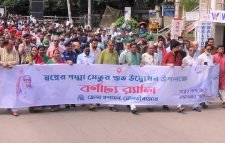 স্বপ্নের পদ্মা সেতু উদ্বোধন উপলক্ষে মৌলভীবাজারে বর্ণাঢ্য র‌্যালী