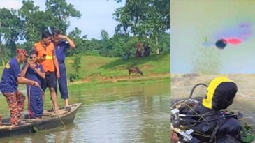 জুড়ীতে বন্যার পানিতে নিখোঁজ যুবকের লাশ উদ্ধার
