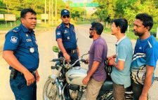 ঈদ উল আযহা উপলক্ষে মৌলভীবাজার জেলার বিভিন্ন ট্রাফিক চেকপোস্টে নিরাপত্তা জোরদার