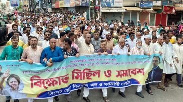 দেশের সংকট নিরসনে আওয়ামীলীগের পদত্যাগের বিকল্প নেই ।