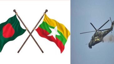 বাংলাদেশ সীমান্তে আবারো গোলা ছুড়েছে মিয়ানমার