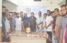 যুক্তরাজ্য যুবলীগ নেতা শাহ সেলিম আহমদকে কাজীটুলায় সংবর্ধনা প্রদান