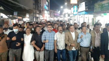 নয়াপল্টনে সংঘর্ষ: সিলেটে বিএনপির তাৎক্ষণিক বিক্ষোভ