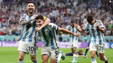 ক্রোয়েশিয়াকে উড়িয়ে স্বপ্নের ফাইনালে আর্জেন্টিনা
