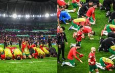 হেরেও মাথা উঁচু করে মাঠ ছাড়লো মরক্কোর ফুটবলাররা