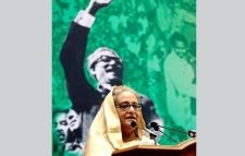 ধাক্কা দিয়ে আওয়ামী লীগকে ক্ষমতা থেকে ফেলে দেয়া সম্ভব নয় : শেখ হাসিনা