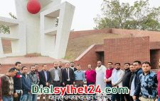 গণঅবস্থান কর্মসূচিস্থল পরিদর্শনে মহানগর বিএনপি নেতৃবৃন্দ