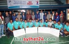 জেলা প্রেসক্লাব আন্তঃউপজেলা ব্যাডমিন্টনে চ্যাম্পিয়ন কোম্পানীগঞ্জ