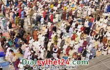 তুরাগতীরে লাখো মুসল্লির জুমা আদায়