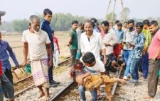 কুলাউড়ায় জয়ন্তিকা ট্রেনে কাটা পড়ে এক শিশুর মৃত্যু