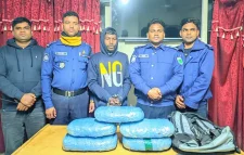 লক্ষাধিক টাকার গাঁজাসহ মাদক ব্যবসায়ী আটক