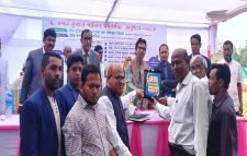 পিএইচডি ডিগ্রি অর্জন করায় কমলগঞ্জে নিজ জন্মভূমিতে সংবর্ধিত হলেন ড. তপন কুমার পালিত