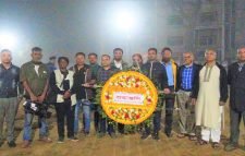 মৌলভীবাজার একুশের প্রথম প্রহরে শহীদ মিনারে শ্রদ্ধা জানাতে হাজারো মানুষের ঢল