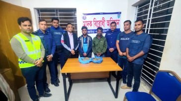 কুলাউড়ায় পৃথক অভিযানে ১৩০০ গ্রাম গাঁজাসহ আটক ৩