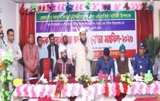 যুব সংস্থা মৌলভীবাজারের ৬ষ্ঠ বার্ষিকীতে ইমাম  ও খতিবের সাথে নিয়ে মাদক বিরোধী আলোচনা