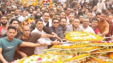 আন্তর্জাতিক মাতৃভাষা দিবসে সিলেট জেলা ও মহানগর যুবদলের শ্রদ্ধা নিবেদন